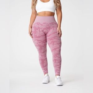 NVGTN Pink Camo Leggings
